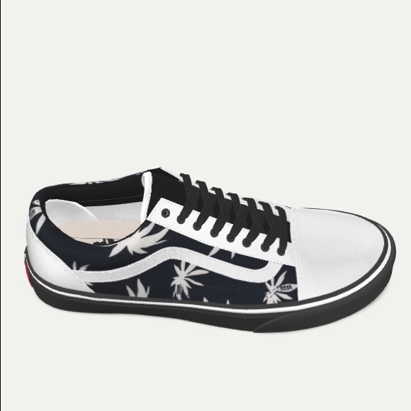 VANS OLD SKOOL CUSTOM MADE SHOE Size 9.5 - Picture 7 of 17